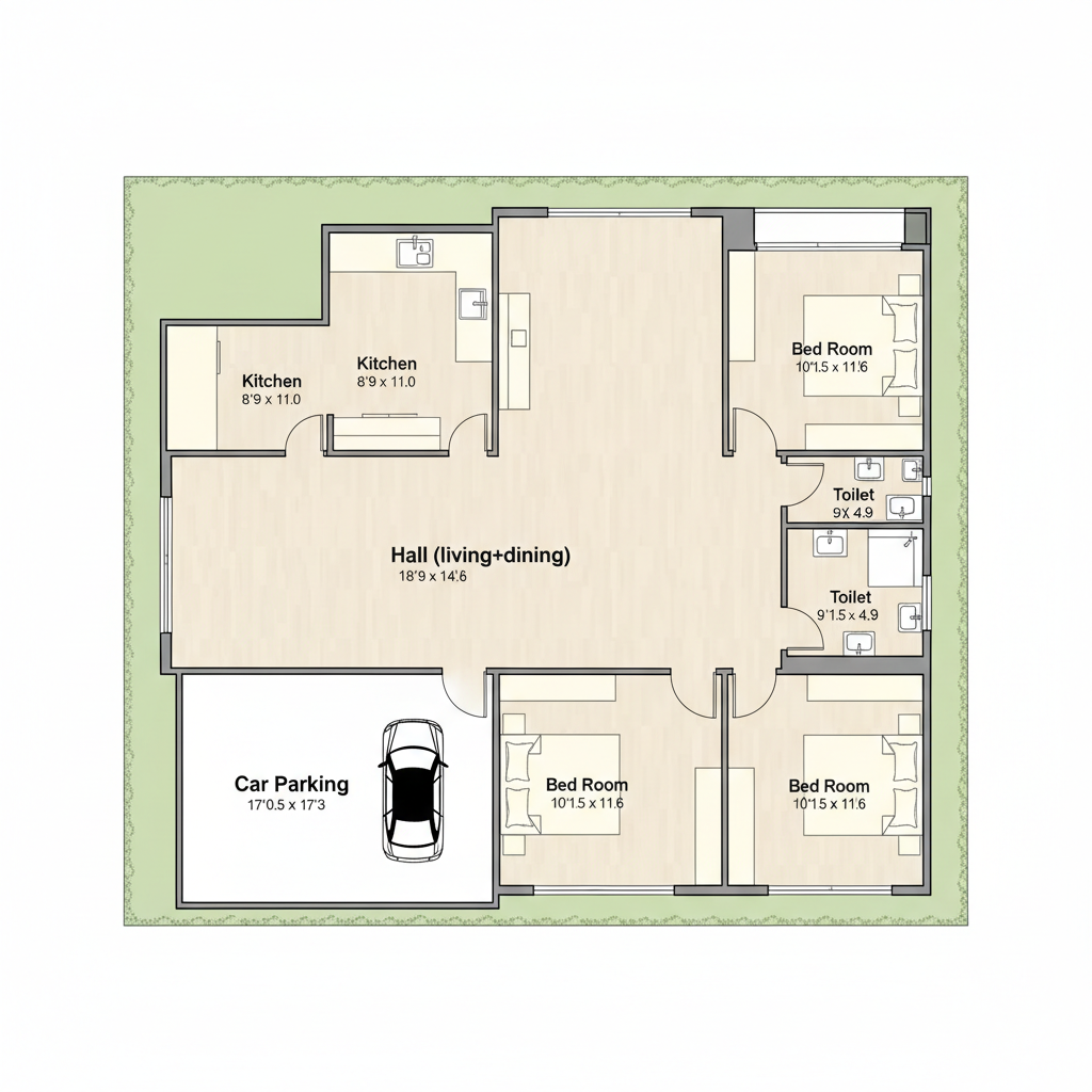 Ground Floor plan