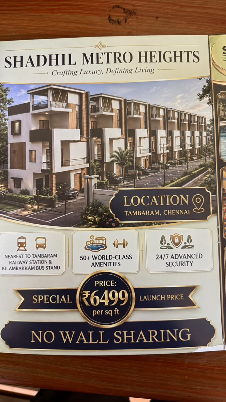 Villa streetscape rendering